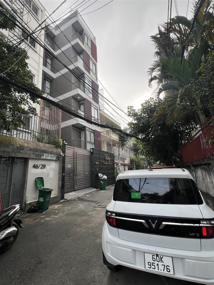 Chuyển nhượng tòa nhà 6 tầng 46/31 nguyễn cửu vân  bình thạnh  thu nhập 168 triệu/tháng!