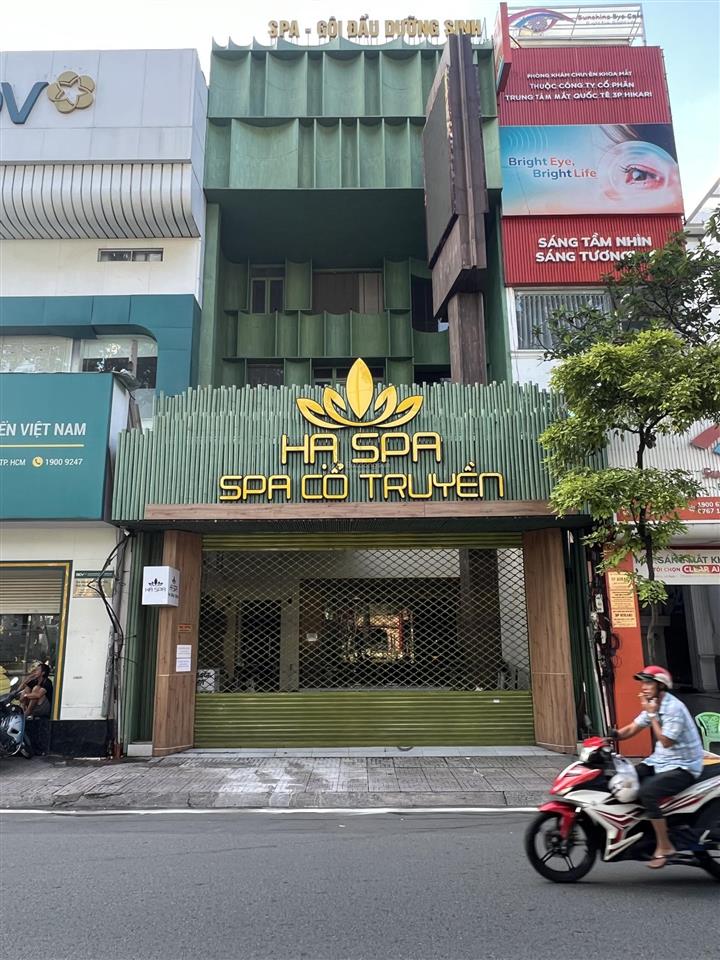 Chuyển nhượng tài sản 4 lầu mặt tiền 49 phạm viết chánh  quận 1  thu nhập 297 triệu/tháng!!!