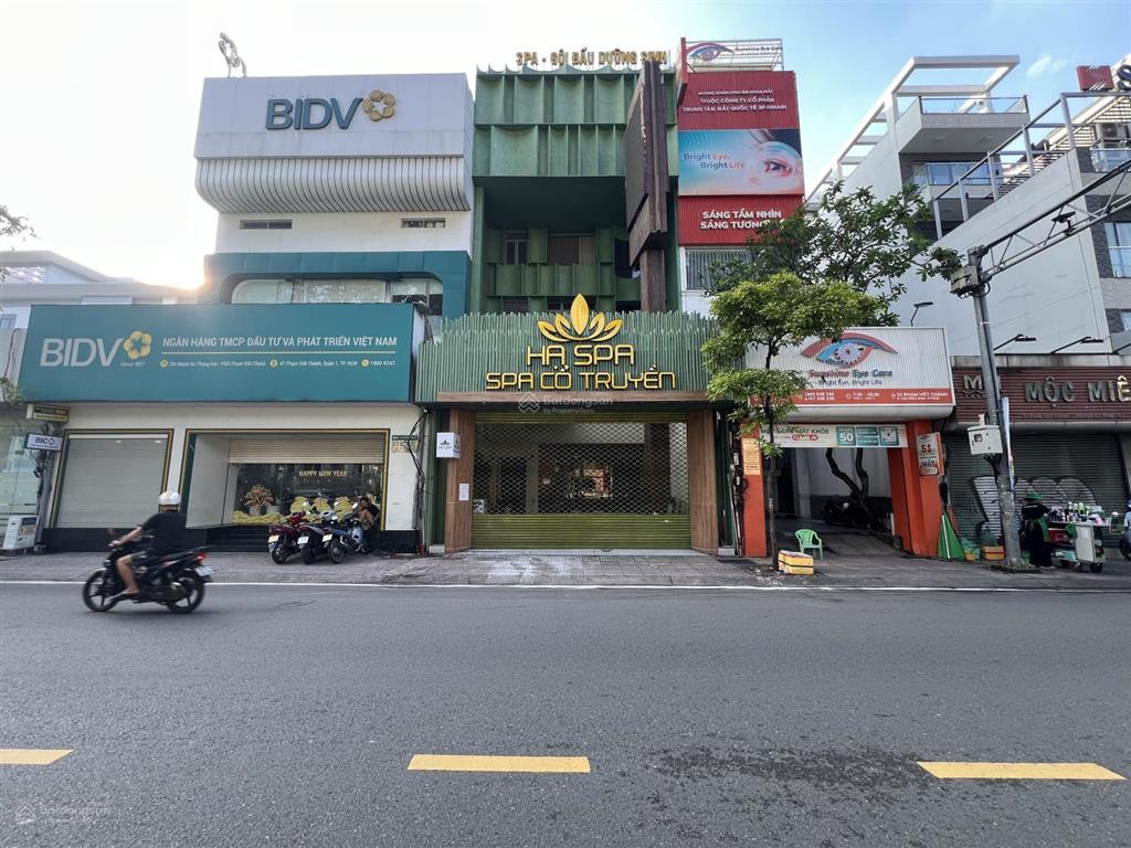 Chuyển nhượng tài sản 4 lầu mặt tiền 49 phạm viết chánh  quận 1  thu nhập 297 triệu/tháng!!!