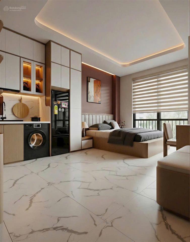 Bán chdv xây mới 100% cách 20m ra mặt tiền nguyễn oanh  gần chợ căn cứ  lửng + 4t