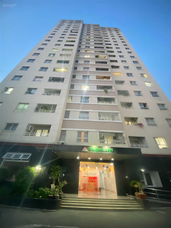 Cho thuê căn hộ saigonland 2pn 2wc giá 12 triệu/tháng full nội thất.  0902 509 *** quỳnh