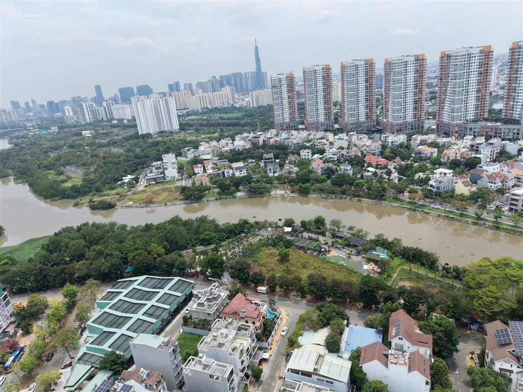 Lô đất 2mt trần quý kiên view sông công viên 16.5x25m siêu hiếm thích hợp xây villa