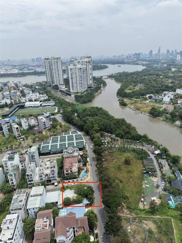 Lô đất 2mt trần quý kiên view sông công viên 16.5x25m siêu hiếm thích hợp xây villa