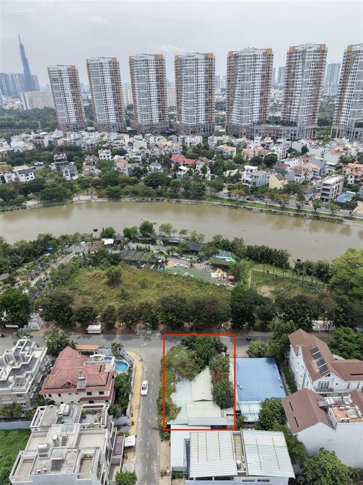 Lô đất 2mt trần quý kiên view sông công viên 16.5x25m siêu hiếm thích hợp xây villa