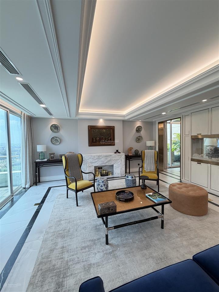 Bán penthouse saigon pearl 600m2 căn góc view sông trực diện nội thất cao cấp mới 100%
