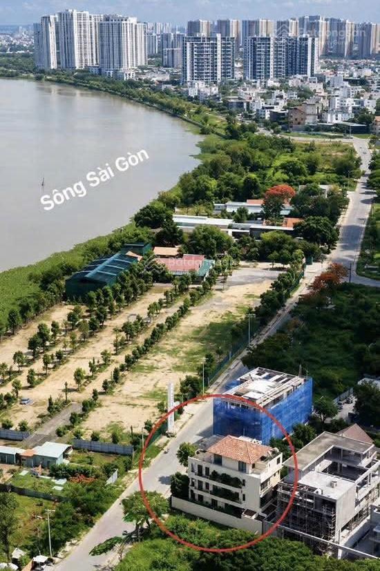 Bán đất xây villa mt trần quý kiên 15x22m view sông trực diện. giá 230 tr/m2