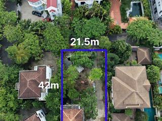 Bán biệt thự thảo điền khu compound 24/24 phú nhuận thảo điền quận 2 dt 22x40m công nhận 880m2