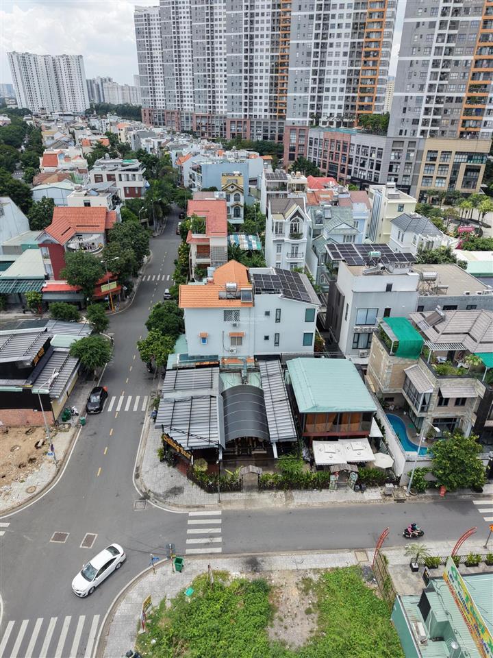 Bán đất góc 2 mặt tiền khu dân cư văn minh an phú đối diện the sun avennue 18x21m đối diện ga metro