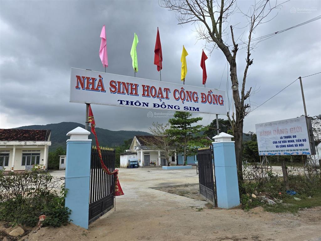 Cần bán lô đất thổ cư ngay khu sinh hoạt cộng đồng đồng sim, xã tây xuân, tây sơn, bình định