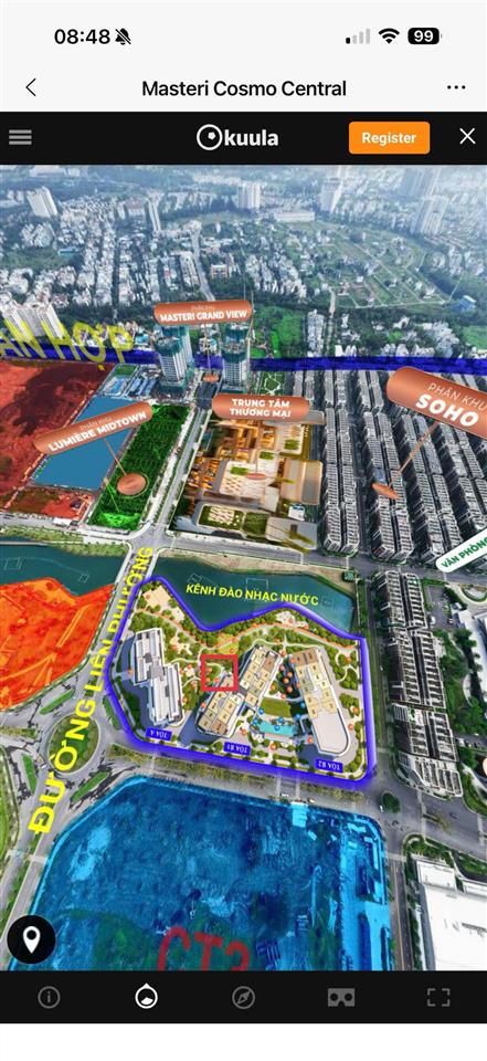 Hàng hot căn hộ 4pn, chỉ hơn 15 tỷ toà b1, masteri cosmo central, the global city