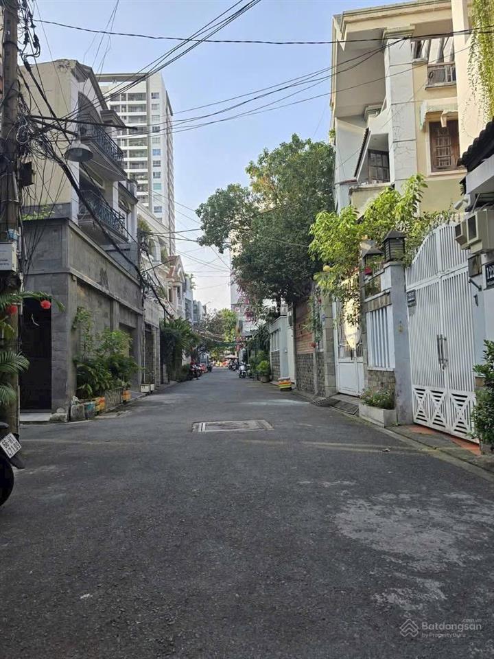 Biệt thự khu bảo vệ 24/7 phổ quang 274m2 đất 13x22m 4 lầu sang xịn