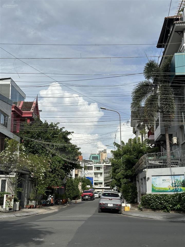 Bán biệt thự mặt tiền hoa đào 8 x 18m hầm 3 lầu 55 tỷ