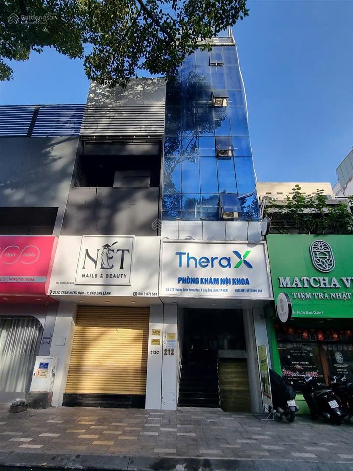 Hot cc bán nhà 212c trần hưng đạo quận 1 dtcn 79,8m2 gần chợ bến thành giá 52 tỷ  0901 369 ***