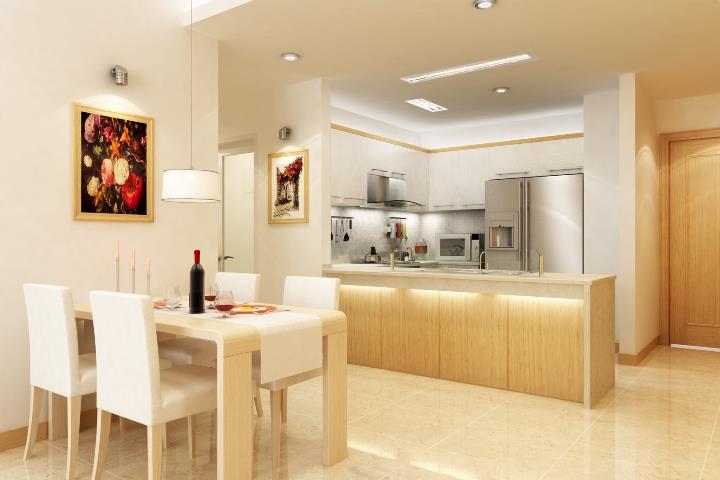 Bán ch cao cấp ct1  104 căn góc 3pn dt 104,6m2 nhà mới đủ nội thất cb. giá 4,95tỷ, 0901 369 ***
