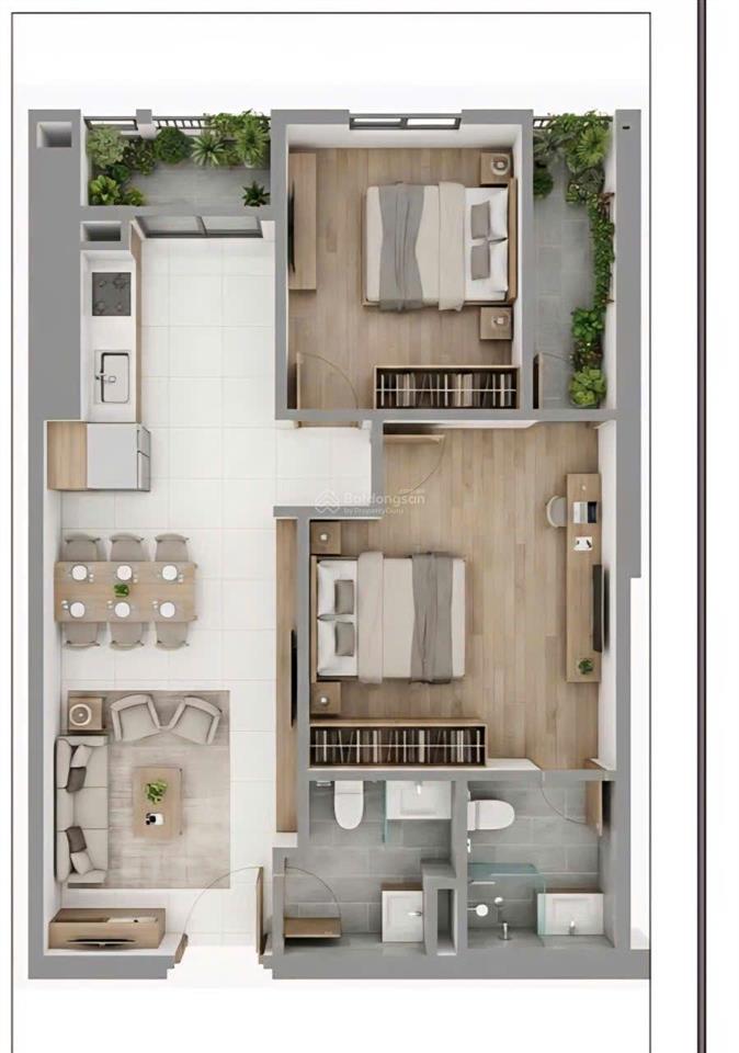 Cc bán ch 104ct1 mt đường tố hữu đối diện kđt dương nội dt 68,2m2 giá 2,68 tỷ (85%)  0901 369 ***