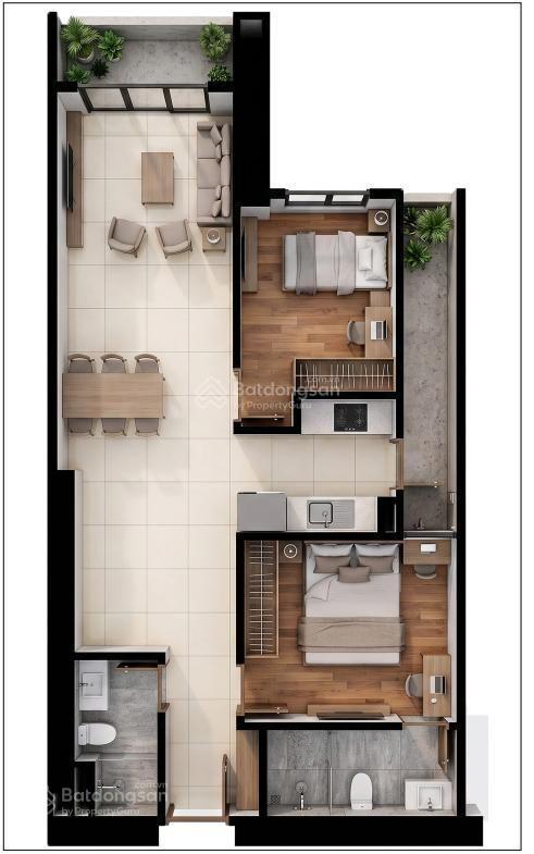 Bán cc 2pn giá cực chất 3,2 tỷ ở usilk city, 69m2 tại tố hữu, hà đông