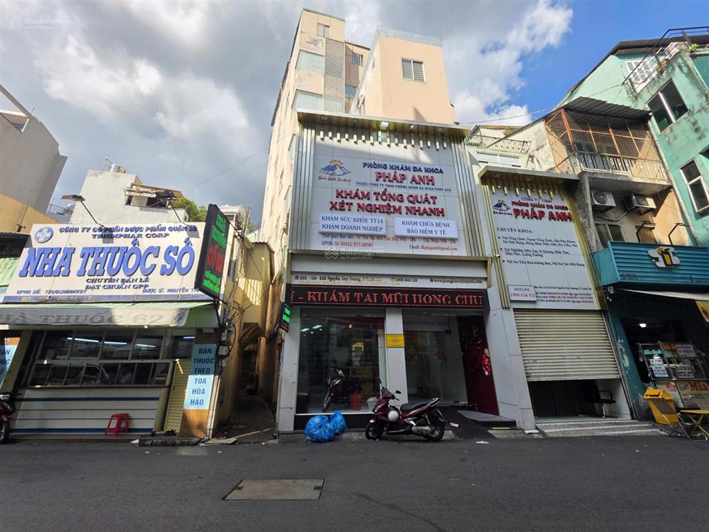 Building mặt tiền nguyễn duy dương ngay bệnh viện hòa hảo, khu vực kinh doanh sầm uất