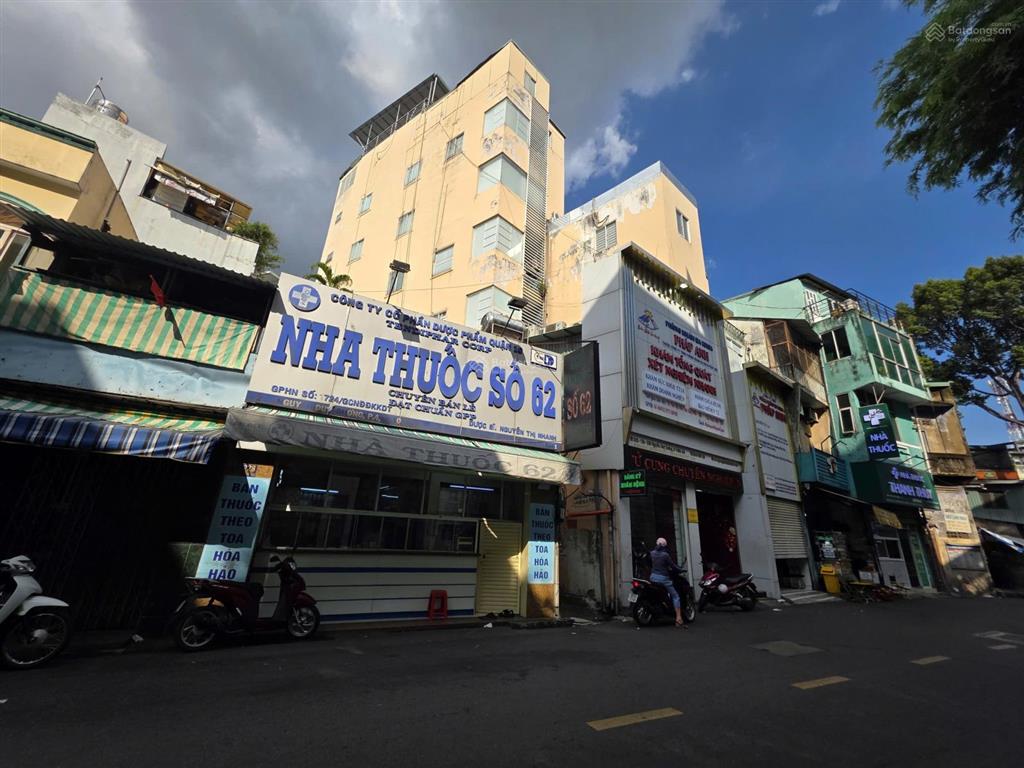 Building mặt tiền nguyễn duy dương ngay bệnh viện hòa hảo, khu vực kinh doanh sầm uất