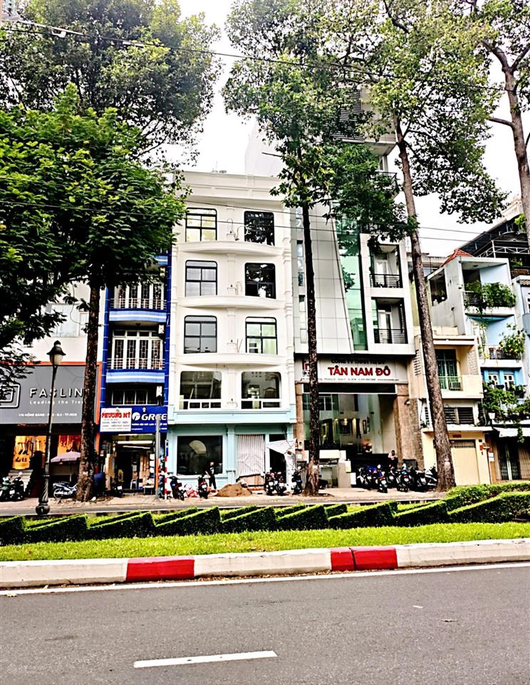 Tòa nhà 6 tầng đẹp mặt tiền hồng bàng ngay đại học y dược giá bán 70 tỷ