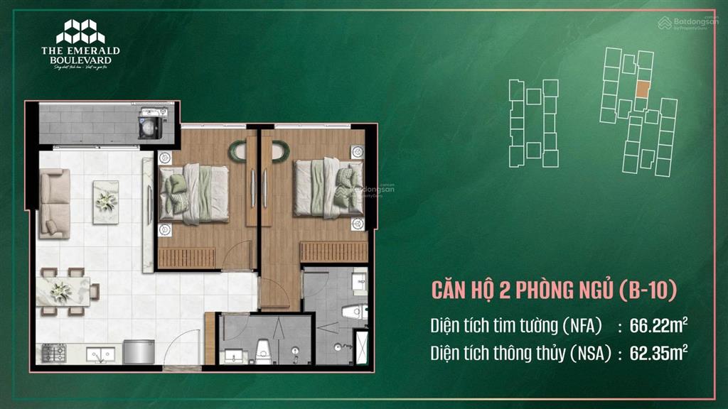 The emerald boulevard  giỏ hàng nội bộ cđt lê phong  ck 5%