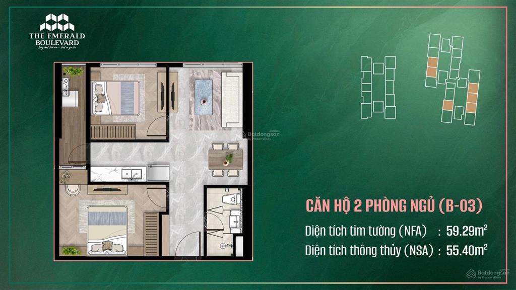 The emerald boulevard  giỏ hàng nội bộ cđt lê phong  ck 5%