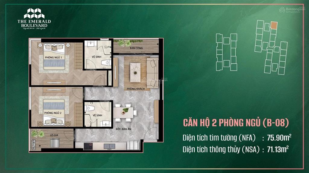 The emerald boulevard  giỏ hàng nội bộ cđt lê phong  ck 5%