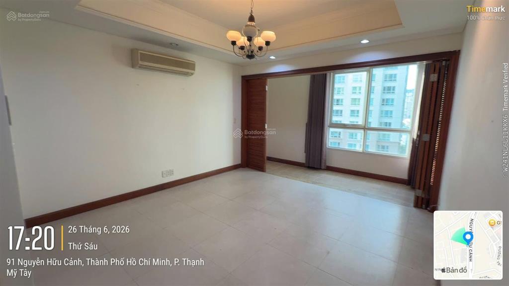 Cho thuê cc the manor, 15 triệu vnd, 73 m2, 2pn, 1wc, view đẹp, giá tốt tại nguyễn hữu cảnh
