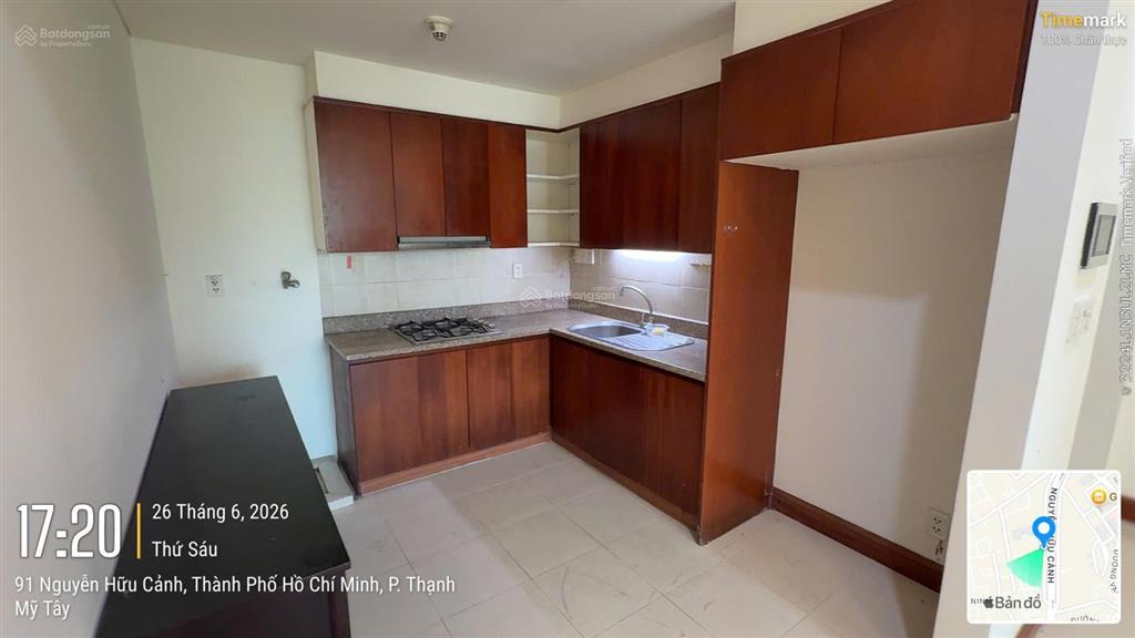 Cho thuê cc the manor, 15 triệu vnd, 73 m2, 2pn, 1wc, view đẹp, giá tốt tại nguyễn hữu cảnh