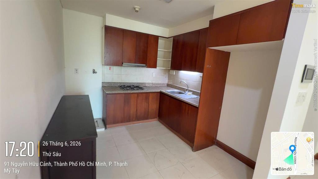 Cho thuê cc the manor, 15 triệu vnd, 73 m2, 2pn, 1wc, view đẹp, giá tốt tại nguyễn hữu cảnh