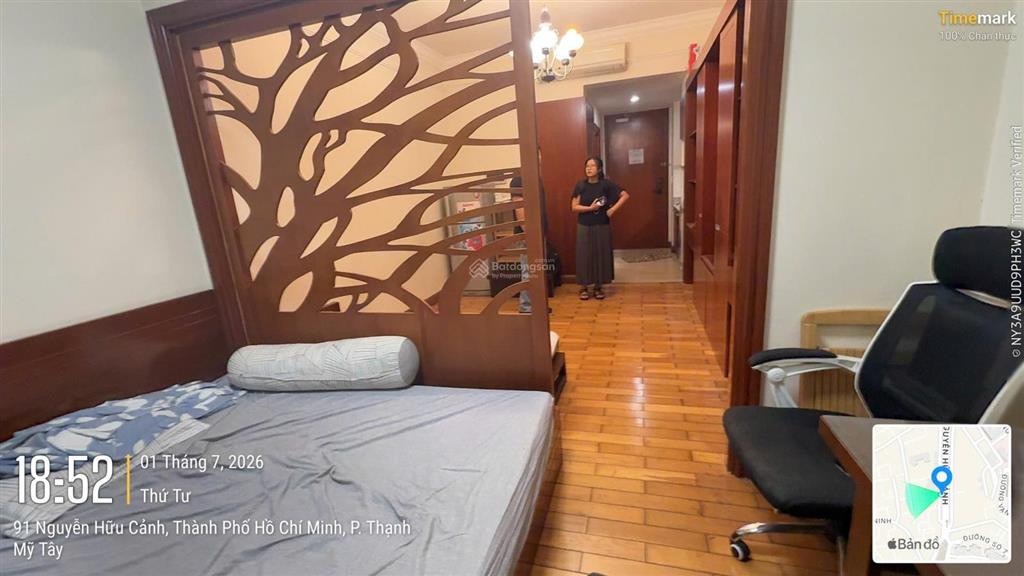 Cho thuê căn hộ 1pn, 1wc tại the manor  11,5 triệu/tháng, 38m2, giá tốt
