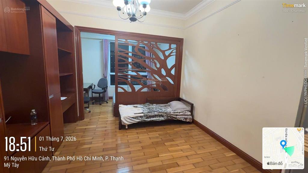 Cho thuê căn hộ 1pn, 1wc tại the manor  11,5 triệu/tháng, 38m2, giá tốt