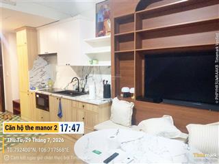 Cho thuê cc 1pn, 1vs tại the manor  tp. hồ chí minh, giá cực chất 16,5 triệu, 36m2