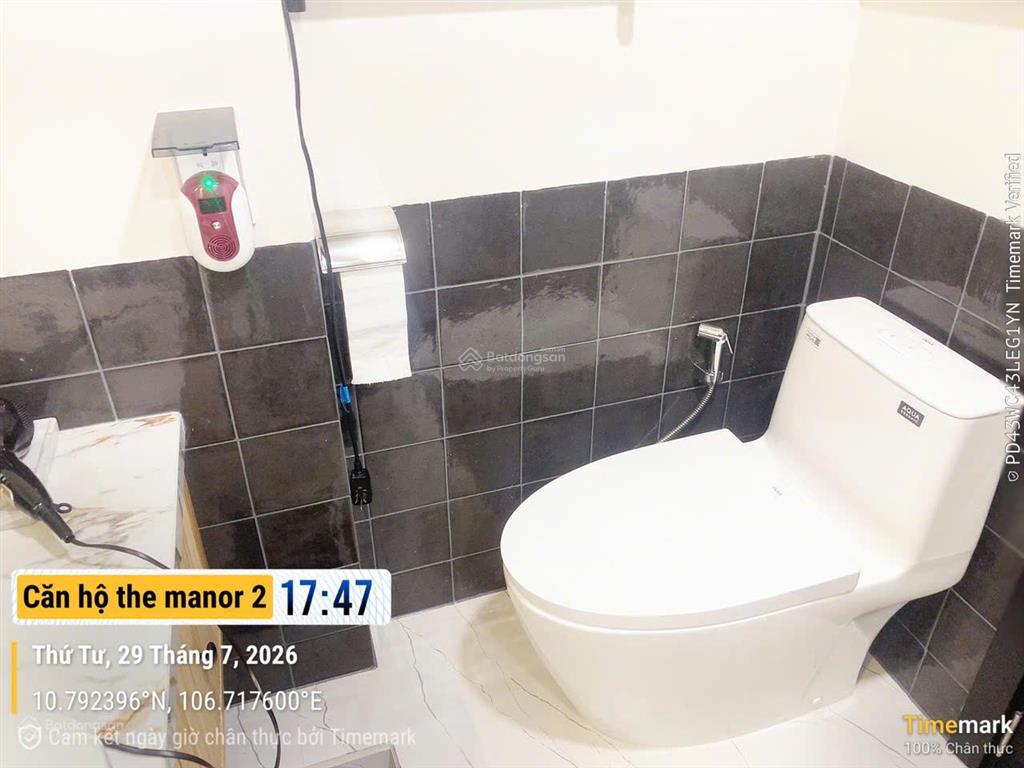 Cho thuê cc 1pn, 1vs tại the manor  tp. hồ chí minh, giá cực chất 16,5 triệu, 36m2