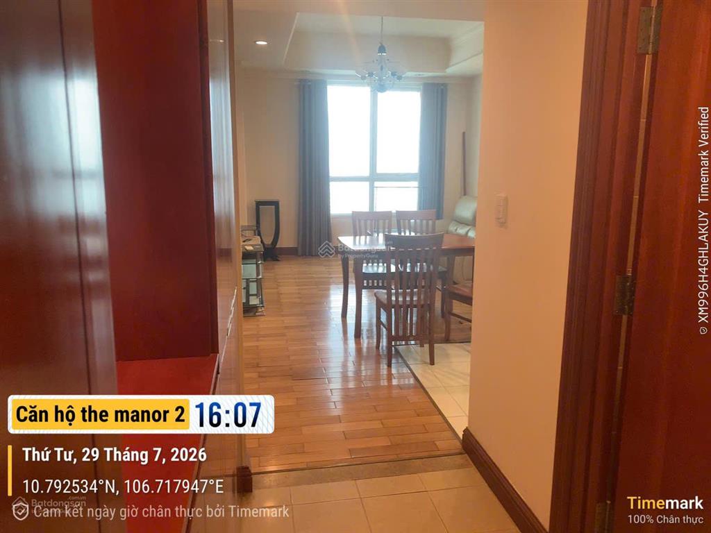 Cho thuê căn hộ 1pn, 51m2, 15,5 triệu/tháng tại the manor, nguyễn hữu cảnh, p22, bình thạnh
