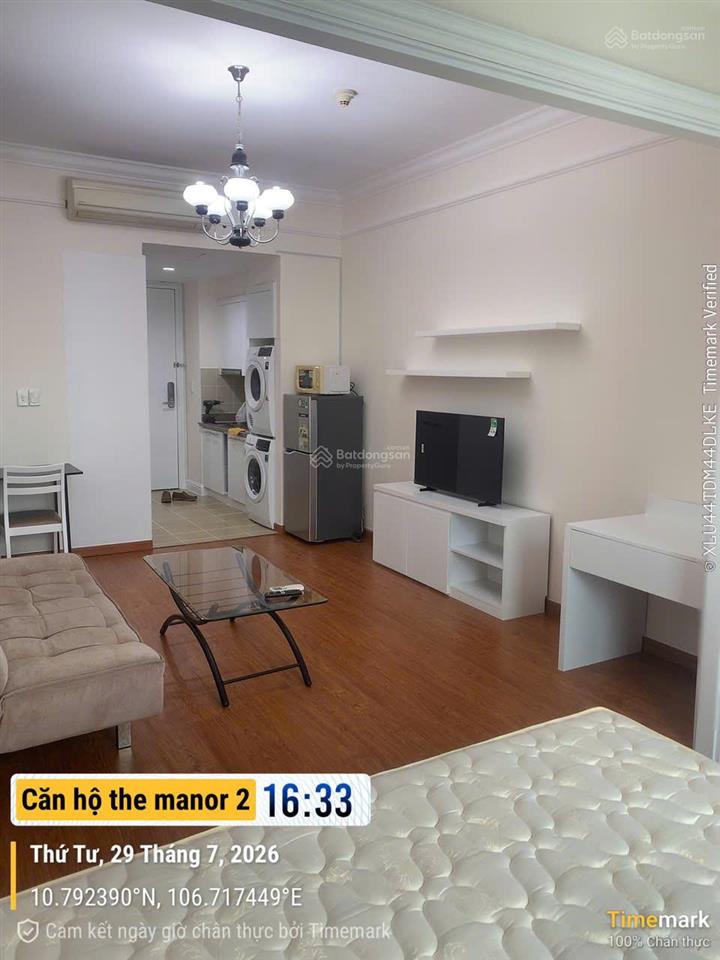 Cho thuê cc đẹp tại the manor  tp. hcm, 13,3 triệu/tháng, 38m2