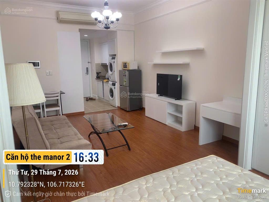 Cho thuê cc đẹp tại the manor  tp. hcm, 13,3 triệu/tháng, 38m2
