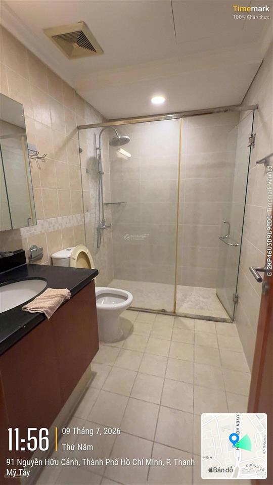 Cho thuê căn hộ 2pn 15 triệu, 81m2 tại the manor, nguyễn hữu cảnh, bình thạnh, hcm