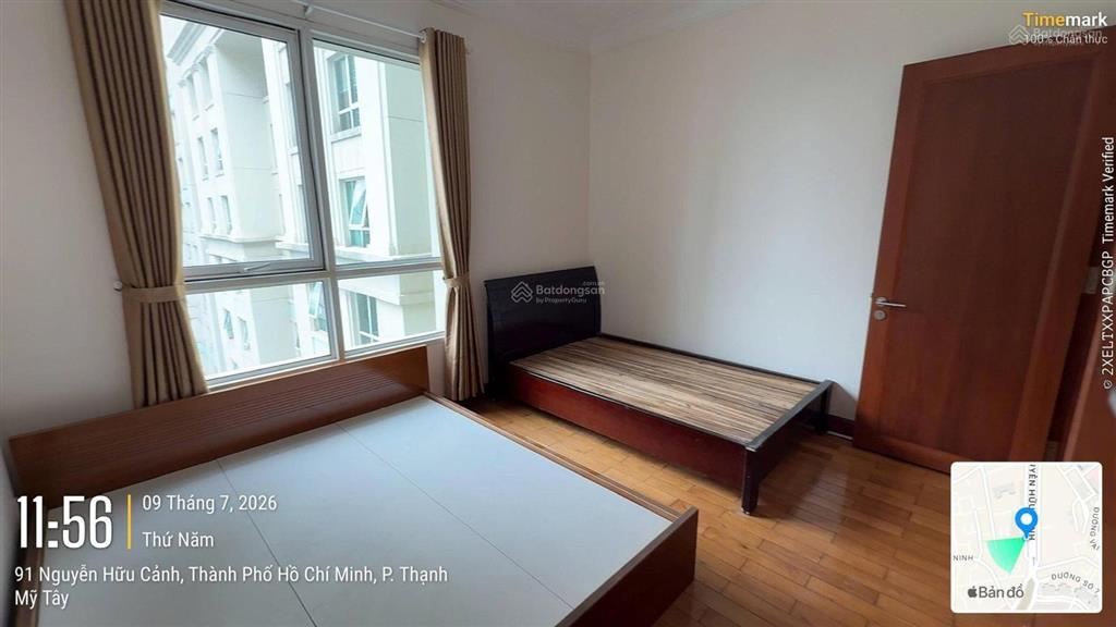 Cho thuê căn hộ 2pn 15 triệu, 81m2 tại the manor, nguyễn hữu cảnh, bình thạnh, hcm