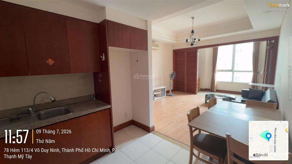 Cho thuê căn hộ 2pn 15 triệu, 81m2 tại the manor, nguyễn hữu cảnh, bình thạnh, hcm