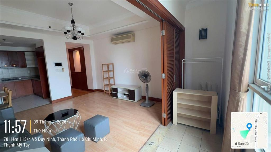 Cho thuê căn hộ 2pn 15 triệu, 81m2 tại the manor, nguyễn hữu cảnh, bình thạnh, hcm