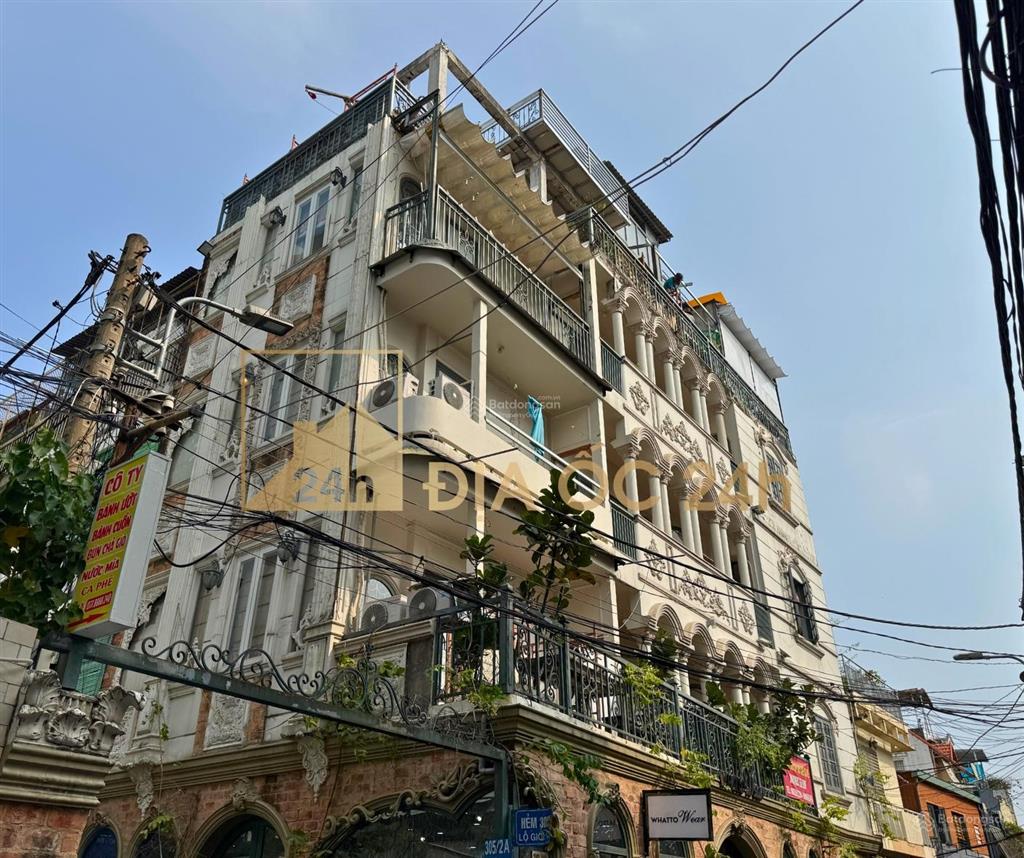 Tòa chdv góc 2mt hẻm xe hơi 8m lê văn sỹ ngang 16.5m dòng tiền 1.2 tỷ/năm giá 27.5 tỷ tl