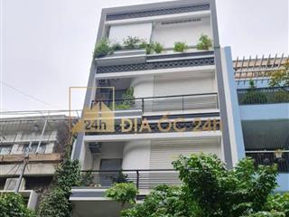 Bán nhà mt đặng văn ngữ, p.phú nhuận, ngang 5.25m, dt gần 100m, hầm + 4 tầng  thang máy