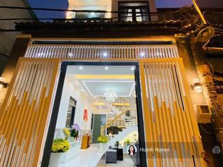 Bán nhà mới hoàn thiện hẻm 2174 huỳnh tấn pháttt nhà bè dt 52m2 giá chỉ 6tỷ350triệu. 0909 519 ***