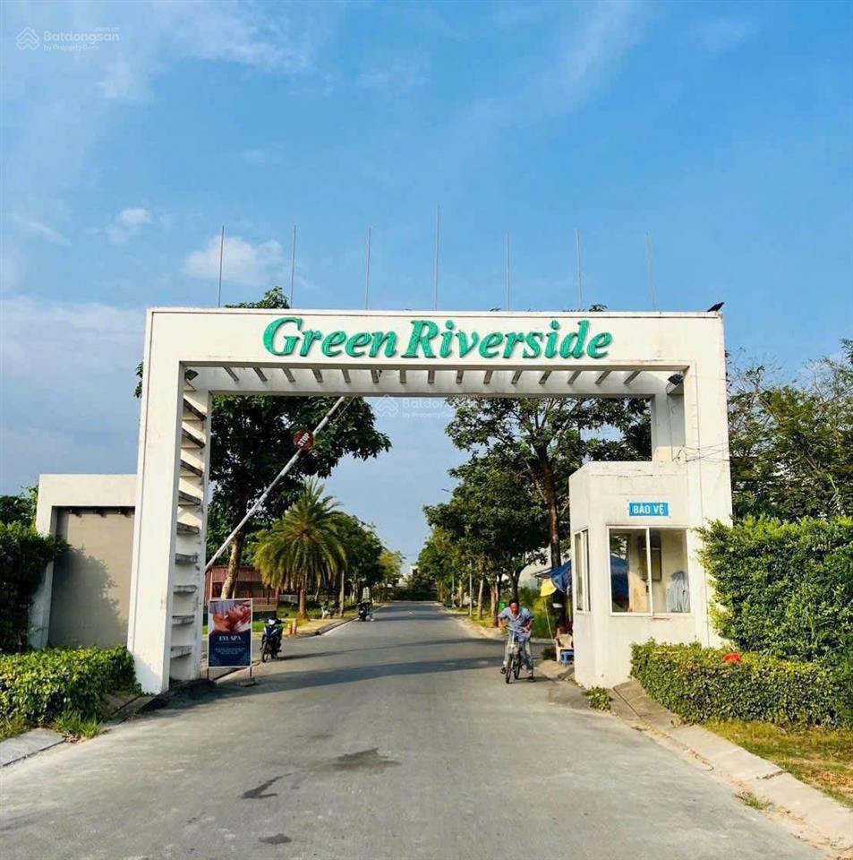 Bán đất dự án khu dân cư anh tuấn green riverside huỳnh tấn phát nhà bè đối diện amelie phú mỹ hưng