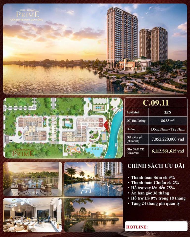 Căn góc3pn2wc view sông cầu đạo view đại đô thị zx 350ha của hàn quốc dt 87m² giá đã ck 6tỷ100