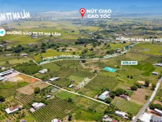 Bán 625m2 đất cln, đất đẹp bằng phẳng, trung tâm thị trấn ma lâm, giá 468 triệu hết sổ