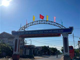 Đất thổ cư gần ub hàm liêm, cách trung tâm phan thiết 7km, ngang 9m dài 15m, 790 triệu