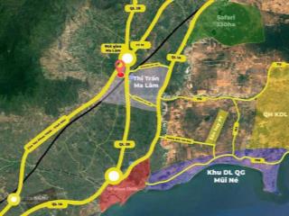 Bán 500m2 đất cln đất gần chợ ma lâm, trung tâm hành chính hàm thuận bắc, kết nối cao sân bay.