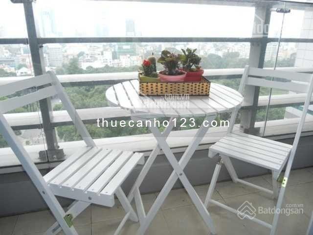 Cho thuê căn hộ 3 phòng ngủ, view thoáng mát, nội thất cao cấp đầy đủ giá 23 triệu/tháng