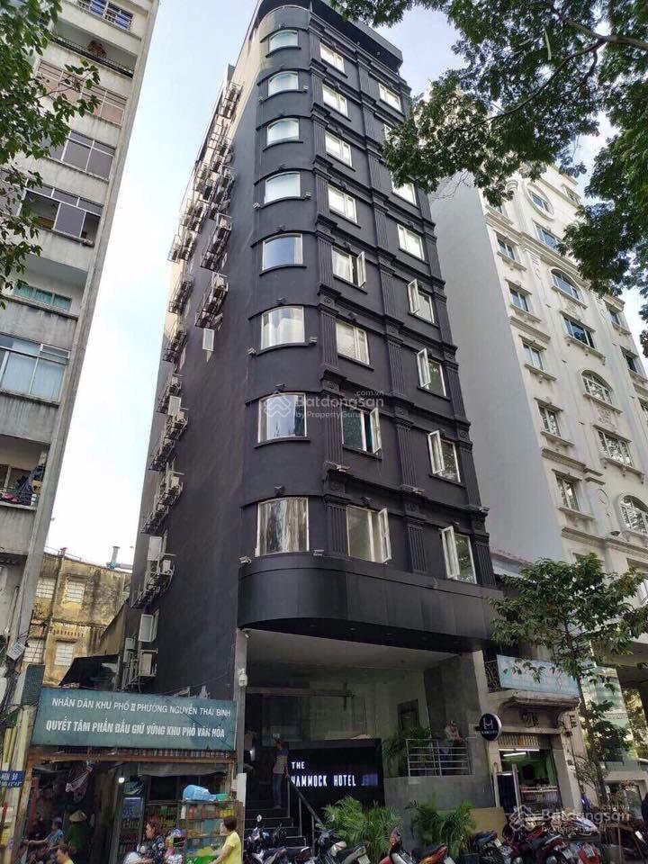 Cần bán khách sạn mặt tiền 4042 bùi thị xuân, p. bến thành, q.1, dt 8.6x20m,kết cấu 1 hầm 9 tầng